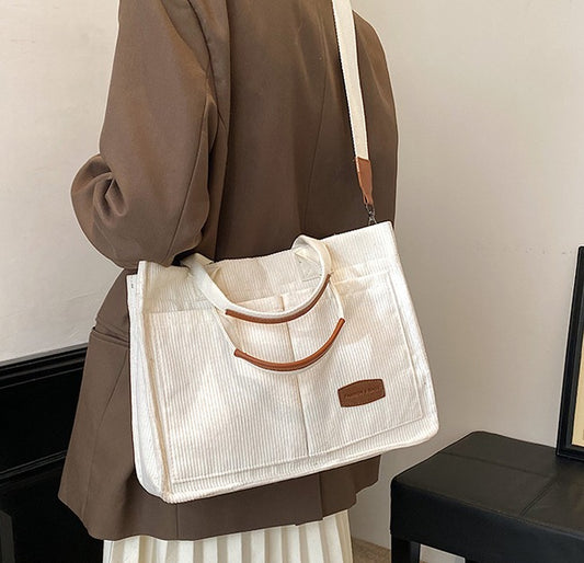 Cord Bag - White
