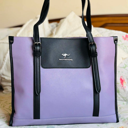 Kangaroo Executive Tote - Purple
