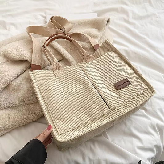 Cord Bag - Beige
