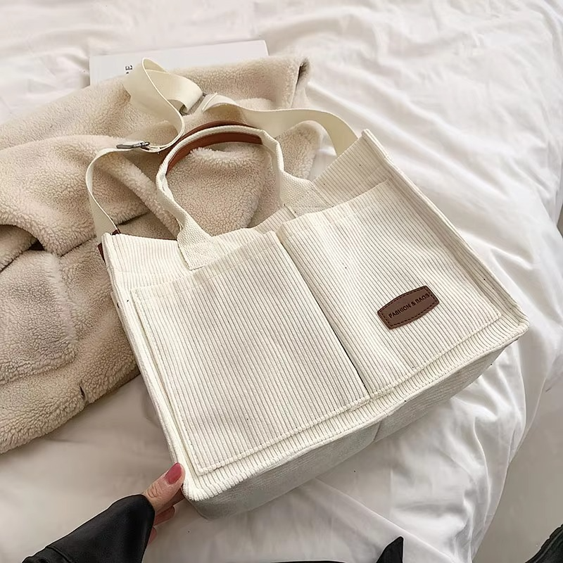 Cord Bag - White