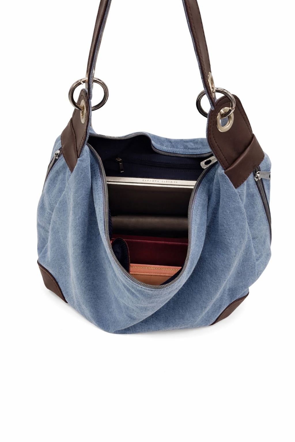 Denim handbag