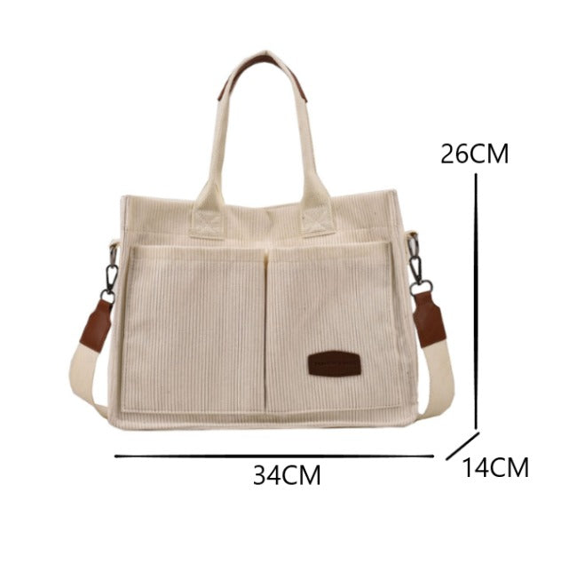 Cord Bag - White