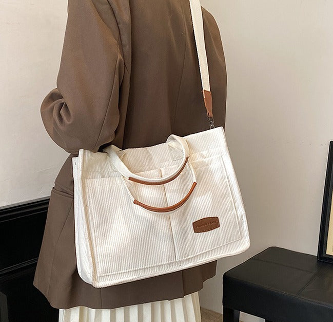 Cord Bag - White