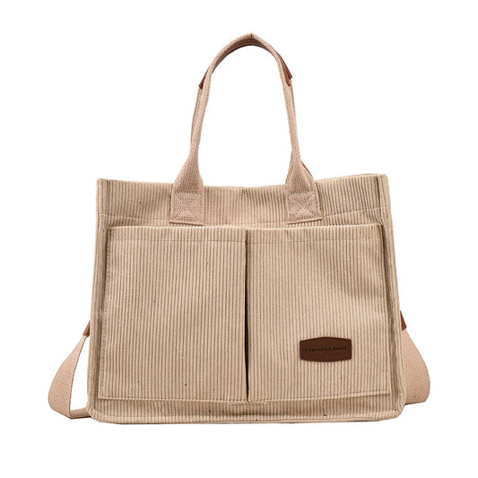 Cord Bag - Beige