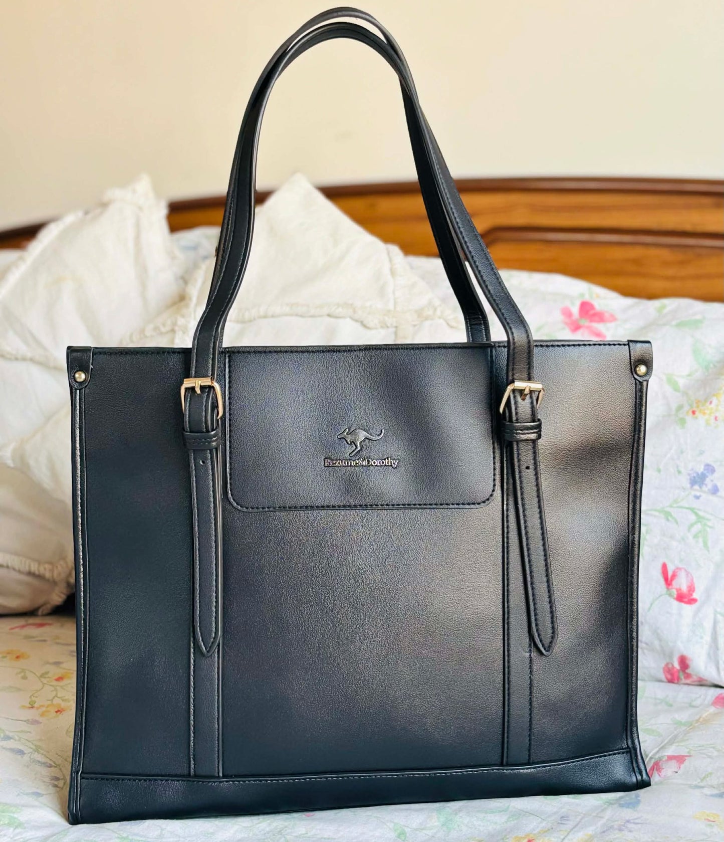 Kangaroo Executive Tote - Black