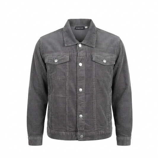 Corduroy Jacket - Gray