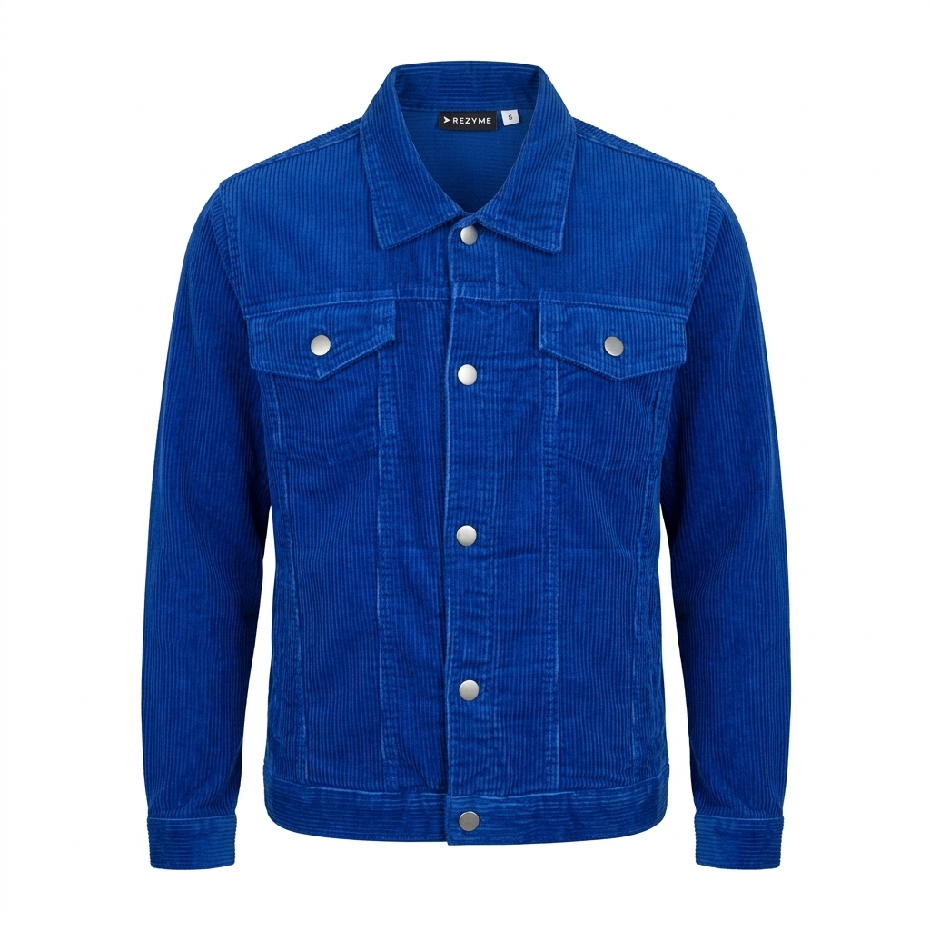 Corduroy Jacket - Royal Blue