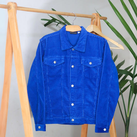 Corduroy Jacket - Royal Blue