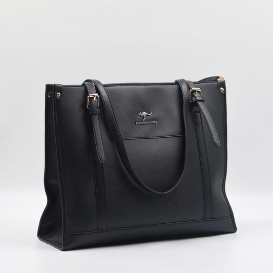 Kangaroo Executive Tote - Black