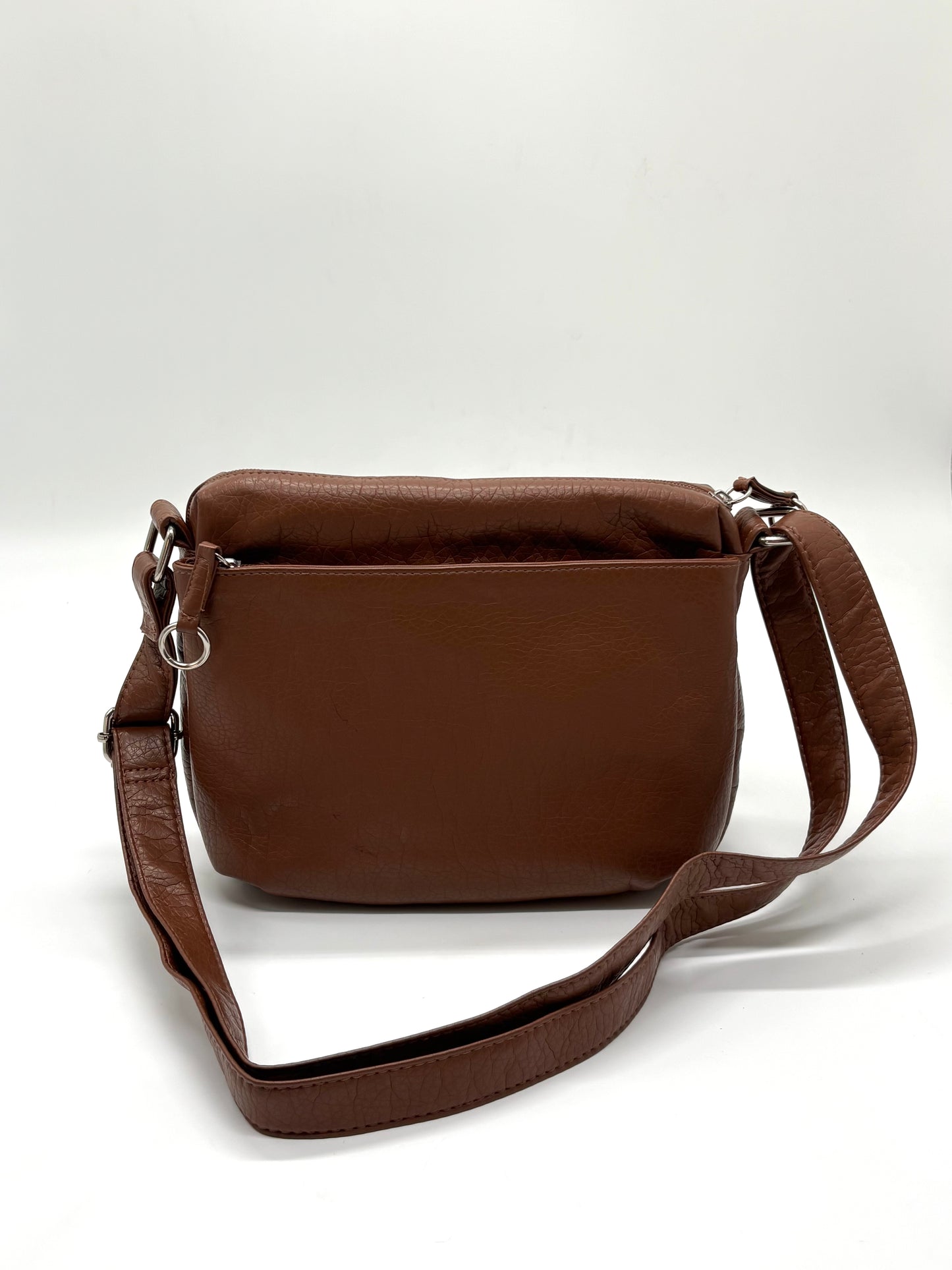 Button Satchel Bag