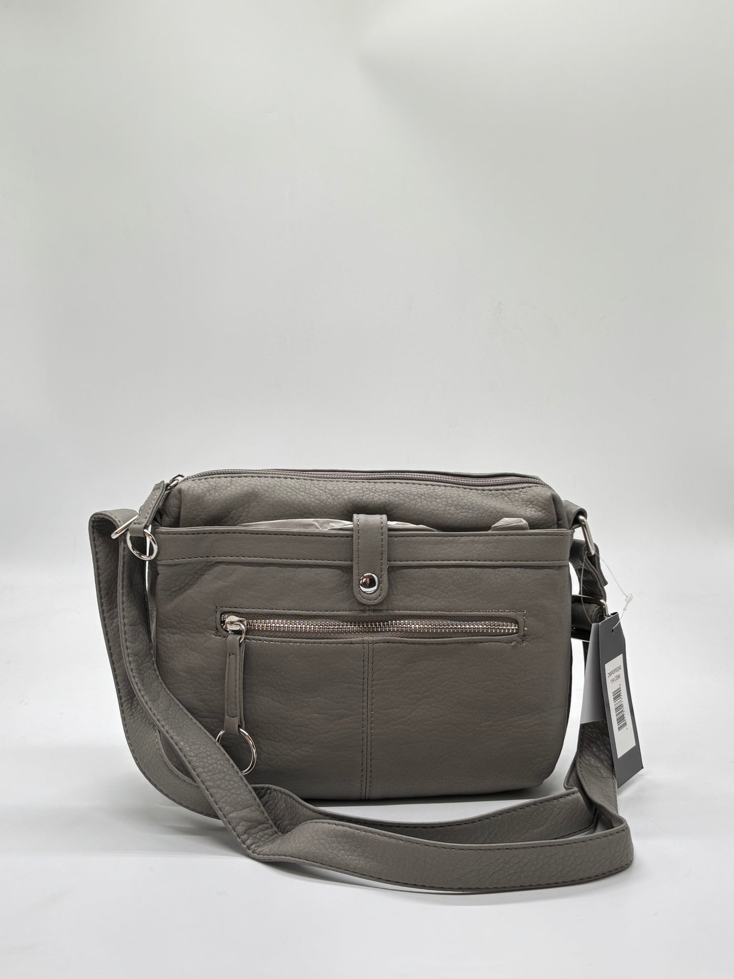Button Satchel Bag
