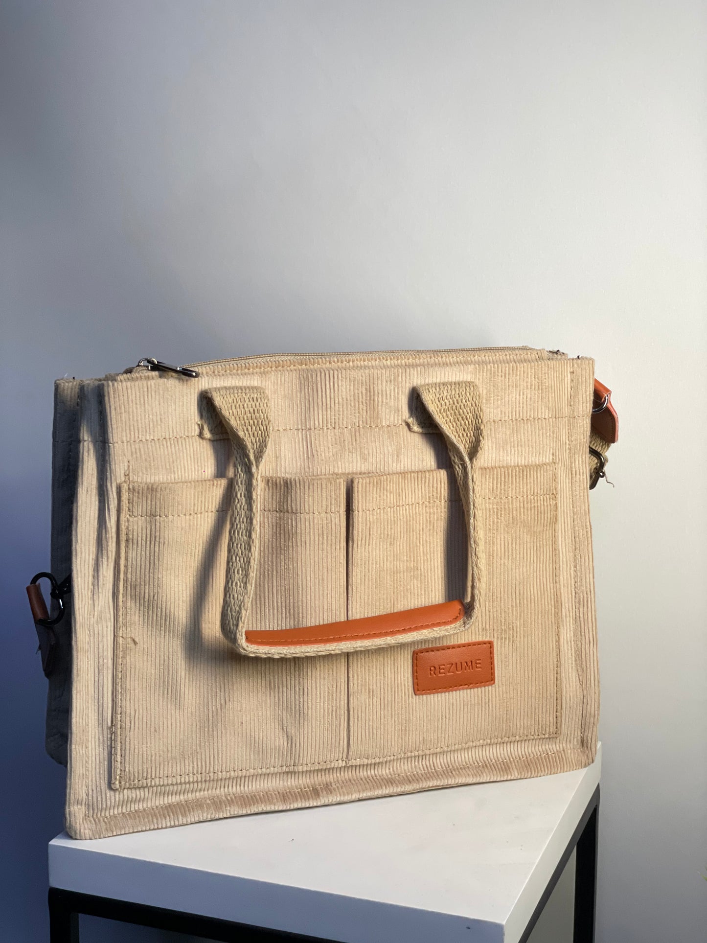 Cord Bag - Beige