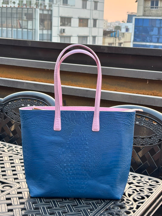 Japanese Tote - Blue