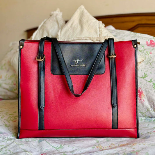 Kangaroo Executive Tote - Red