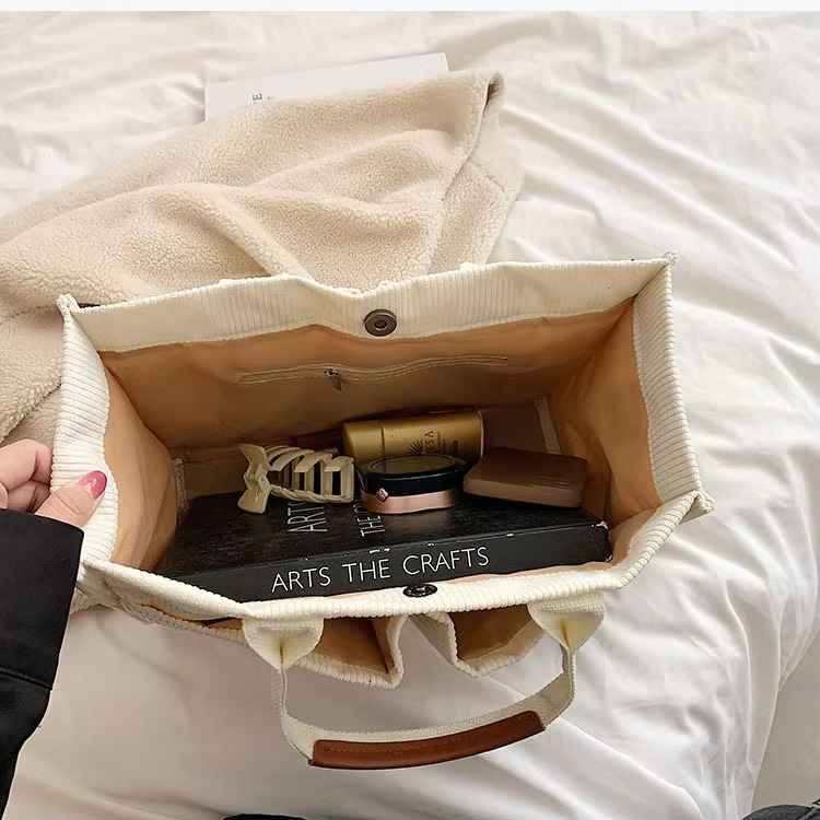 Cord Bag - Beige