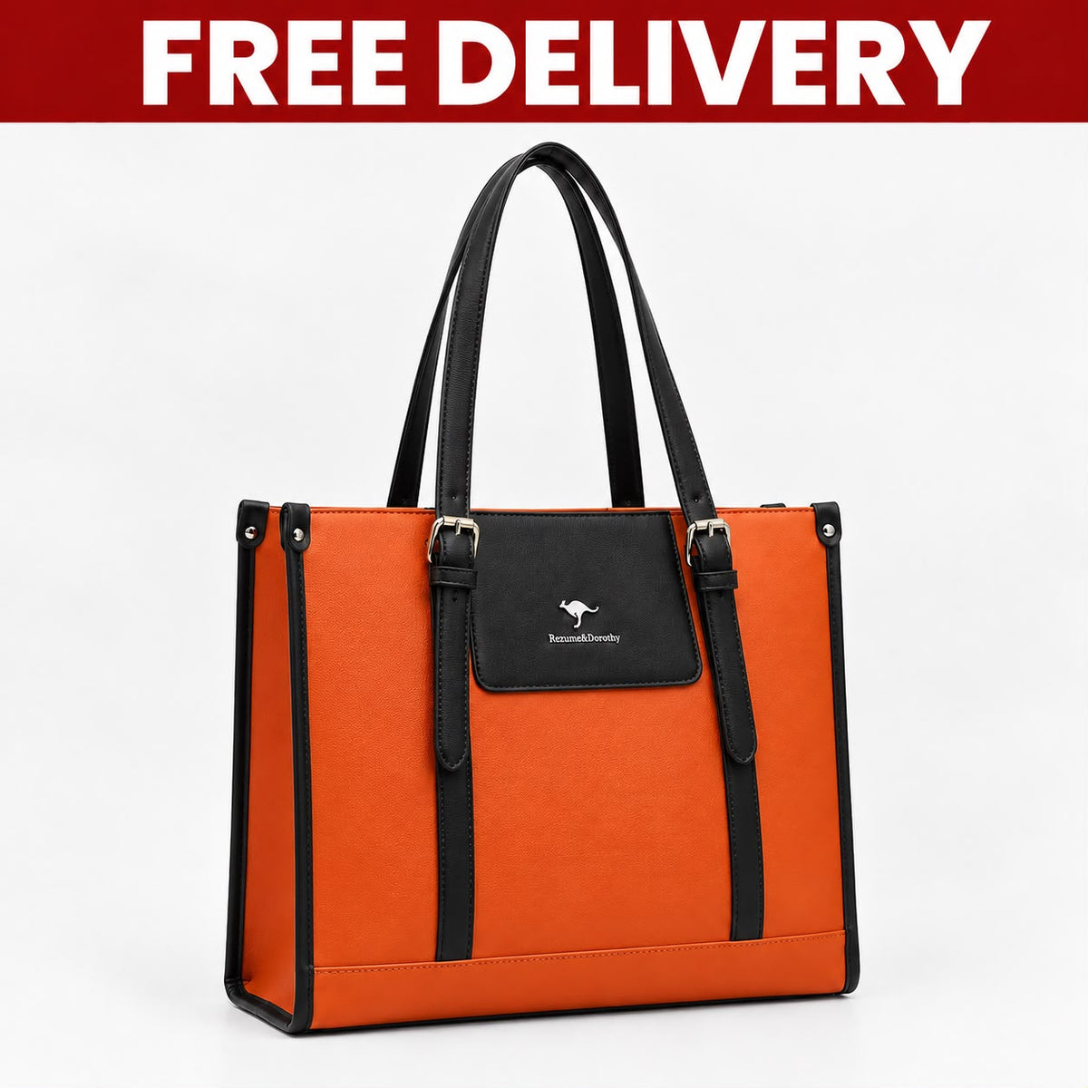 Kangaroo Executive Tote - Orange