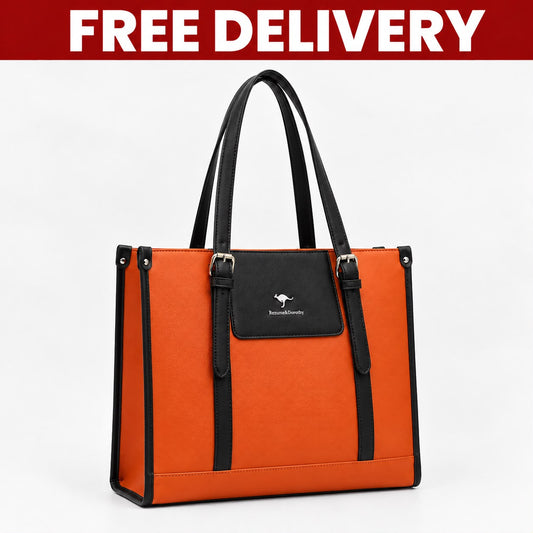 Kangaroo Executive Tote - Orange