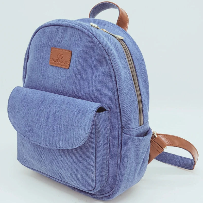 Denim Backpack