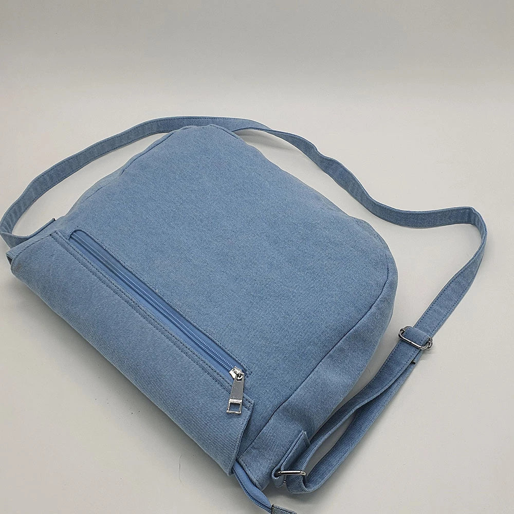 Denim Side Bag