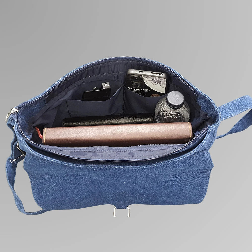 Denim Side Bag