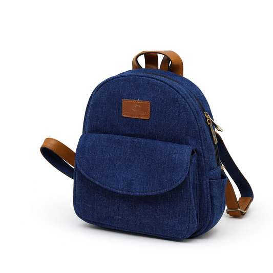 Denim Backpack