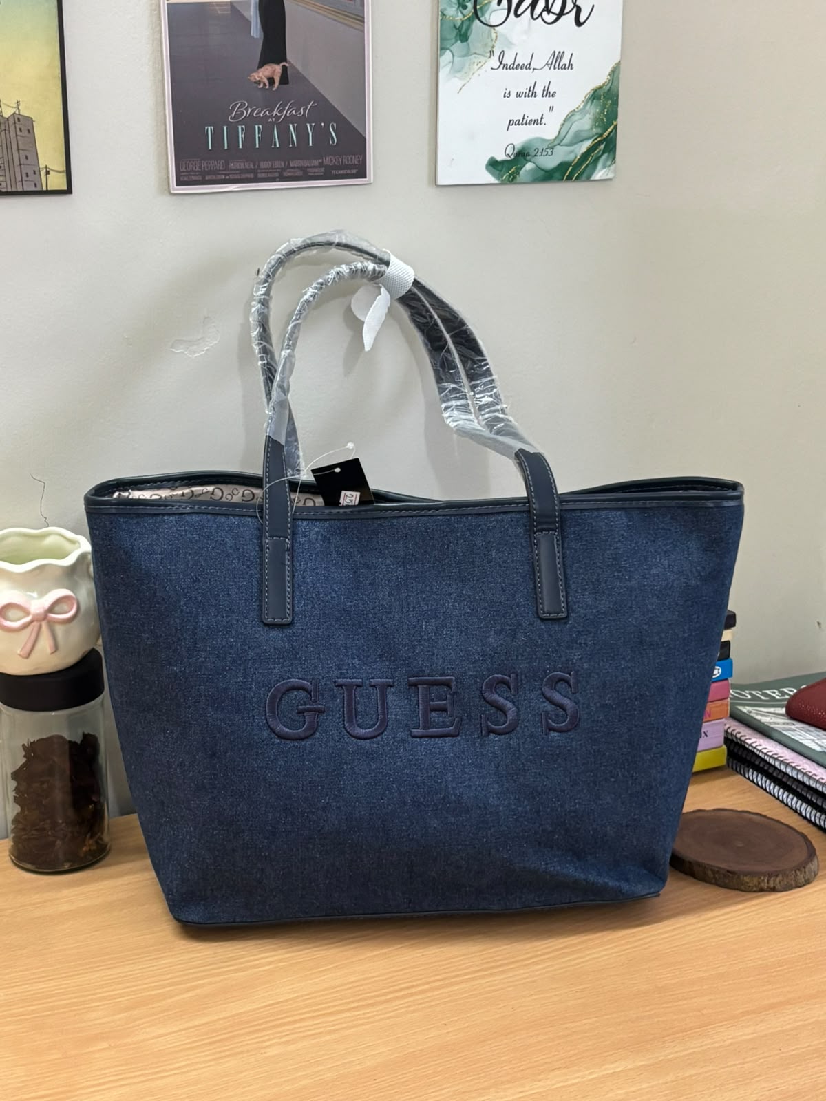 Denim Tote Bag