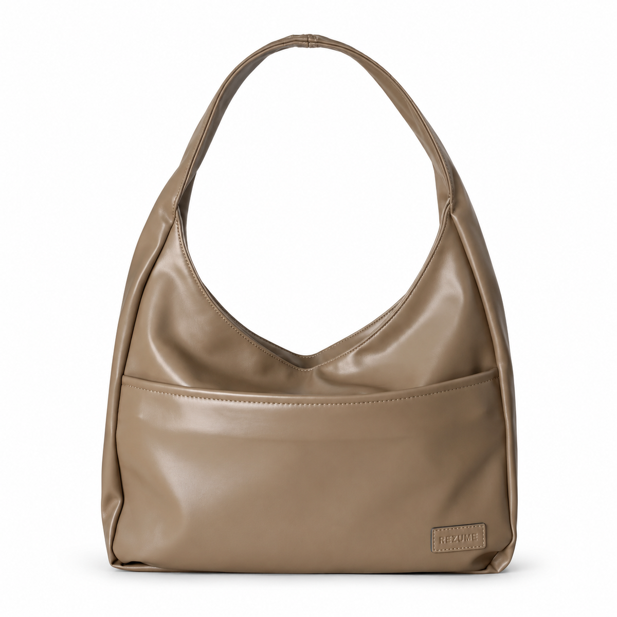 Retro Casual PU Leather Commuter Shoulder Bag