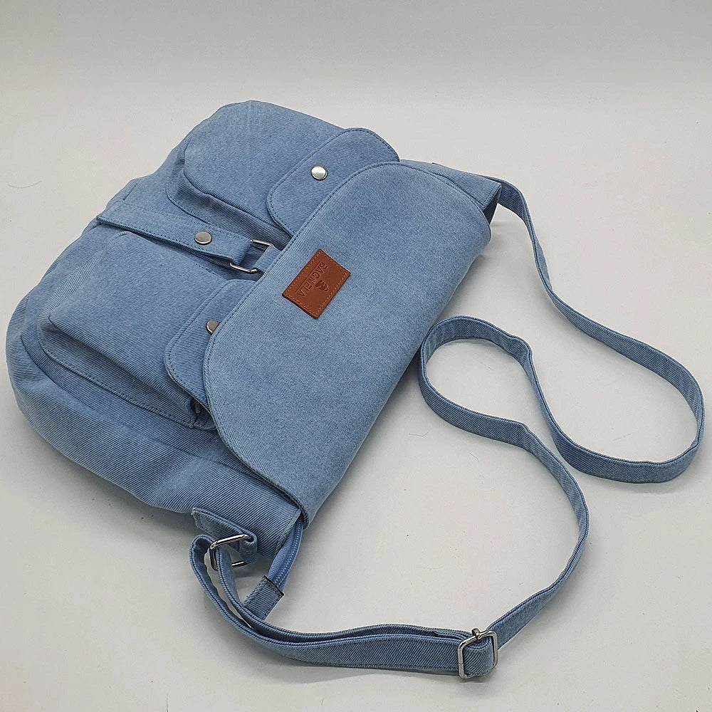 Denim Side Bag