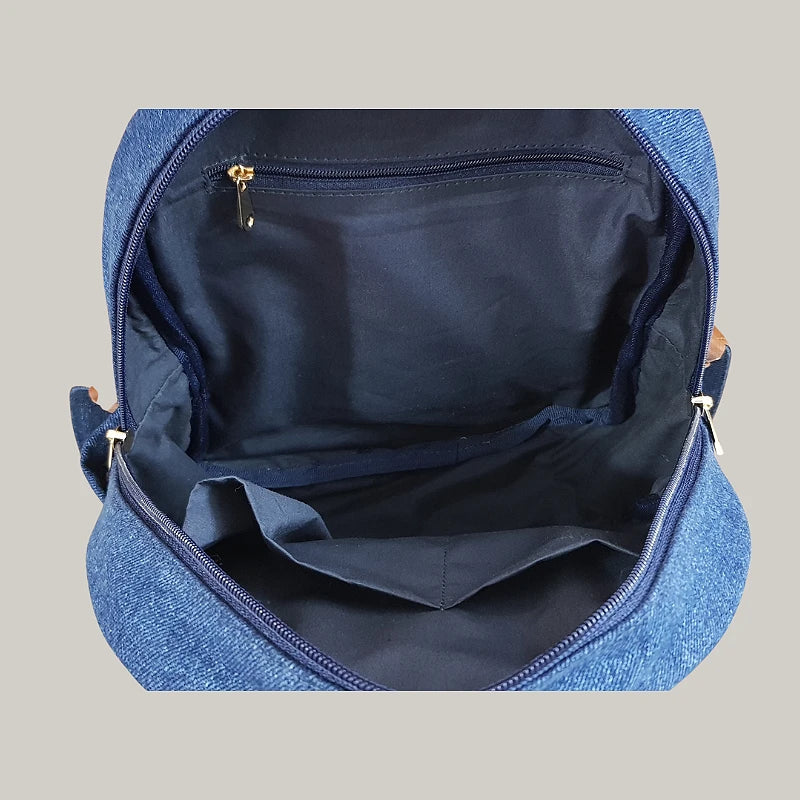 Denim Backpack