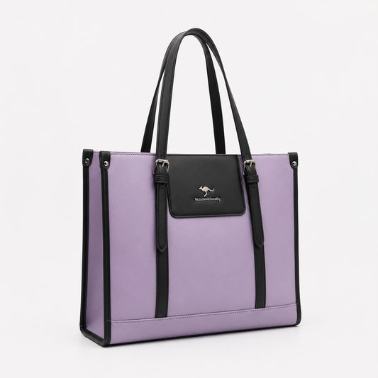 Kangaroo Executive Tote - Purple