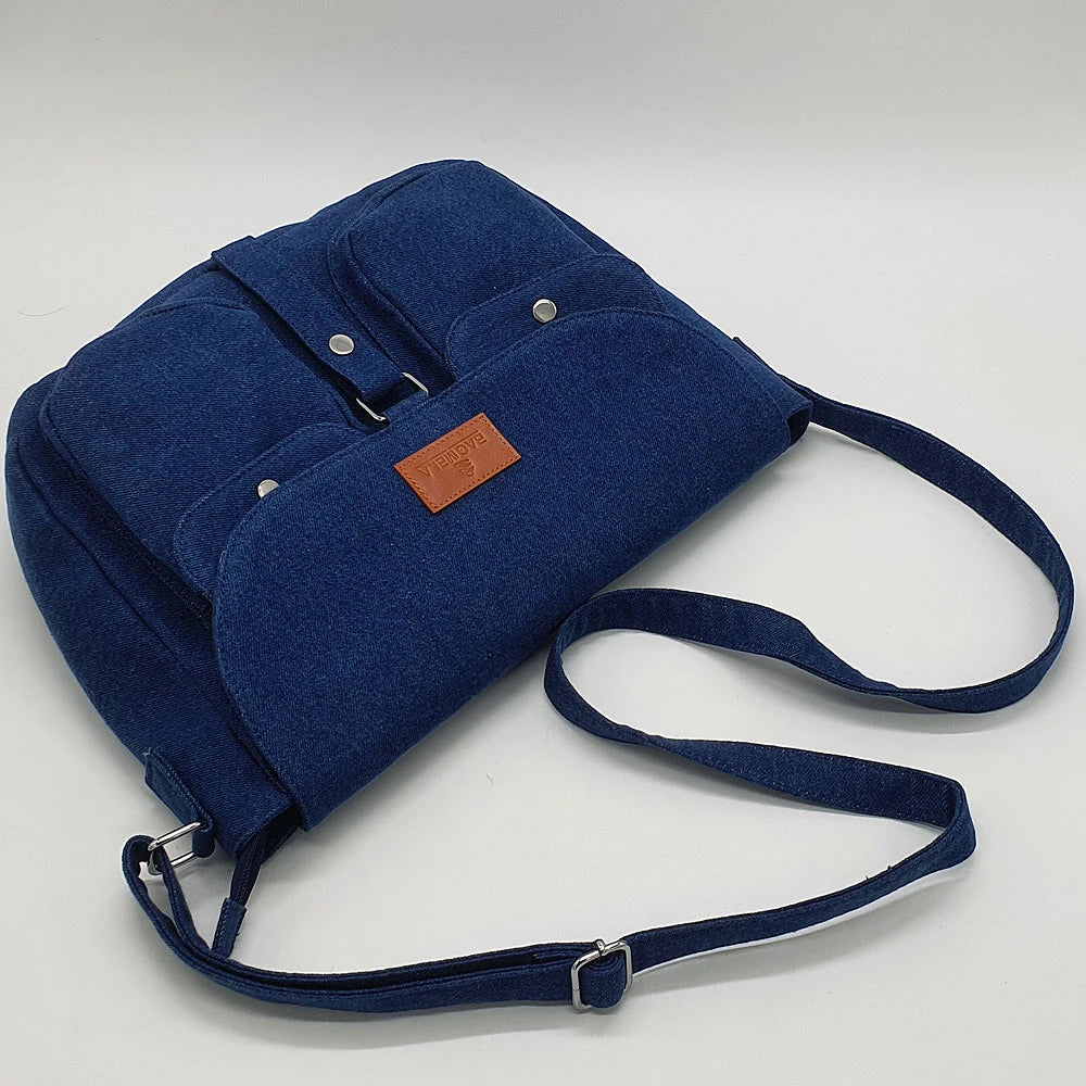 Denim Side Bag