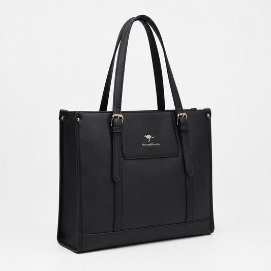 Kangaroo Executive Tote - Black