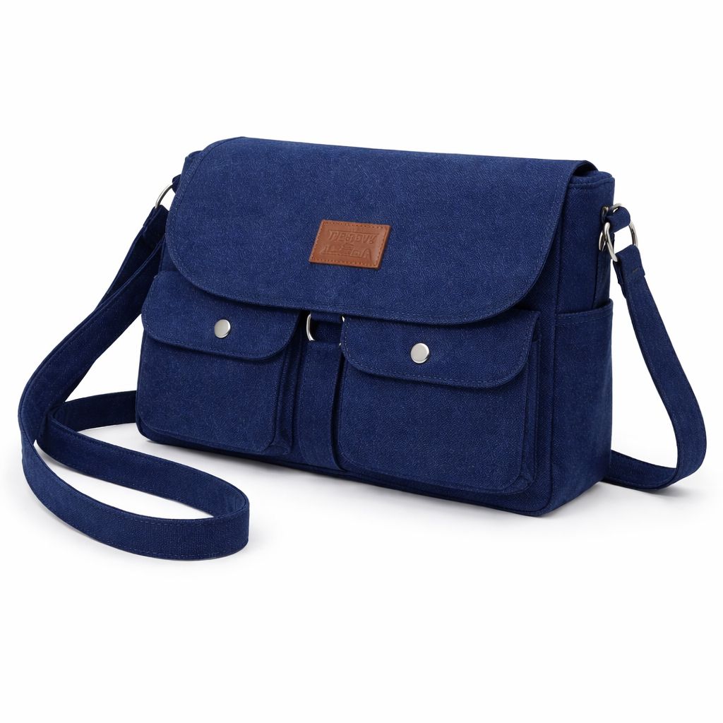 Denim Side Bag